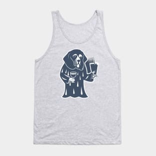 Dog Distraction - Alcoholic dog Tank Top